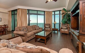 Condo, 3 Bedrooms | Living area - Phoenix West 1007 3 Bedroom Condo (Orange Beach)