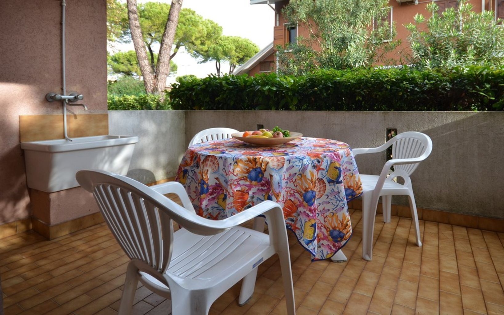 Appartement, 1 slaapkamer, balkon | Terras