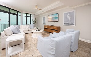 Condo, 3 Bedrooms | Living area - Phoenix West 2008 3 Bedroom Condo (Orange Beach)