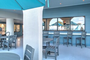 Condo, 3 Bedrooms | Outdoor dining - The Oasis 1208 Formerly Phoenix West Ii 1208 3 Bedroom Condo (Orange Beach)
