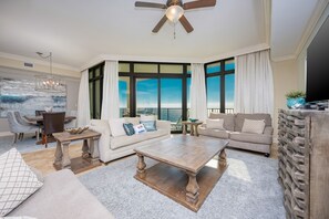 Condo, 3 Bedrooms | Living area - The Oasis 1208 Formerly Phoenix West Ii 1208 3 Bedroom Condo (Orange Beach)