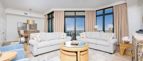 Apartment, 3 Schlafzimmer | Wohnbereich
