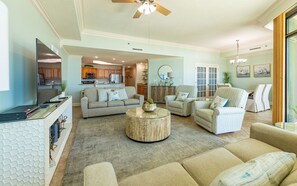 Condo, 3 Bedrooms | Living area - Phoenix West 205 3 Bedroom Condo (Orange Beach)