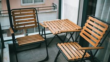 Appartement, balcon | Enceinte de l’hébergement