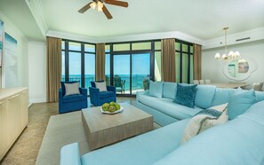 Condo, 3 Bedrooms | Living area - Phoenix West 1602 3 Bedroom Condo (Orange Beach)
