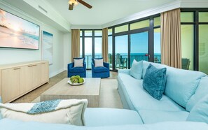 Condo, 3 Bedrooms | Living area - Phoenix West 1602 3 Bedroom Condo (Orange Beach)