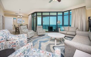 Condo, 3 Bedrooms | Living area - Phoenix West 704 3 Bedroom Condo (Orange Beach)