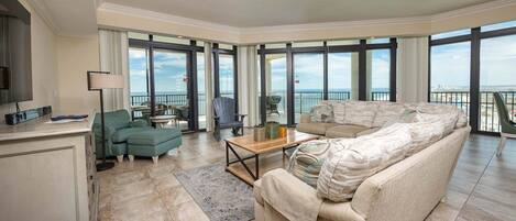 Condo, 4 Bedrooms | Living area