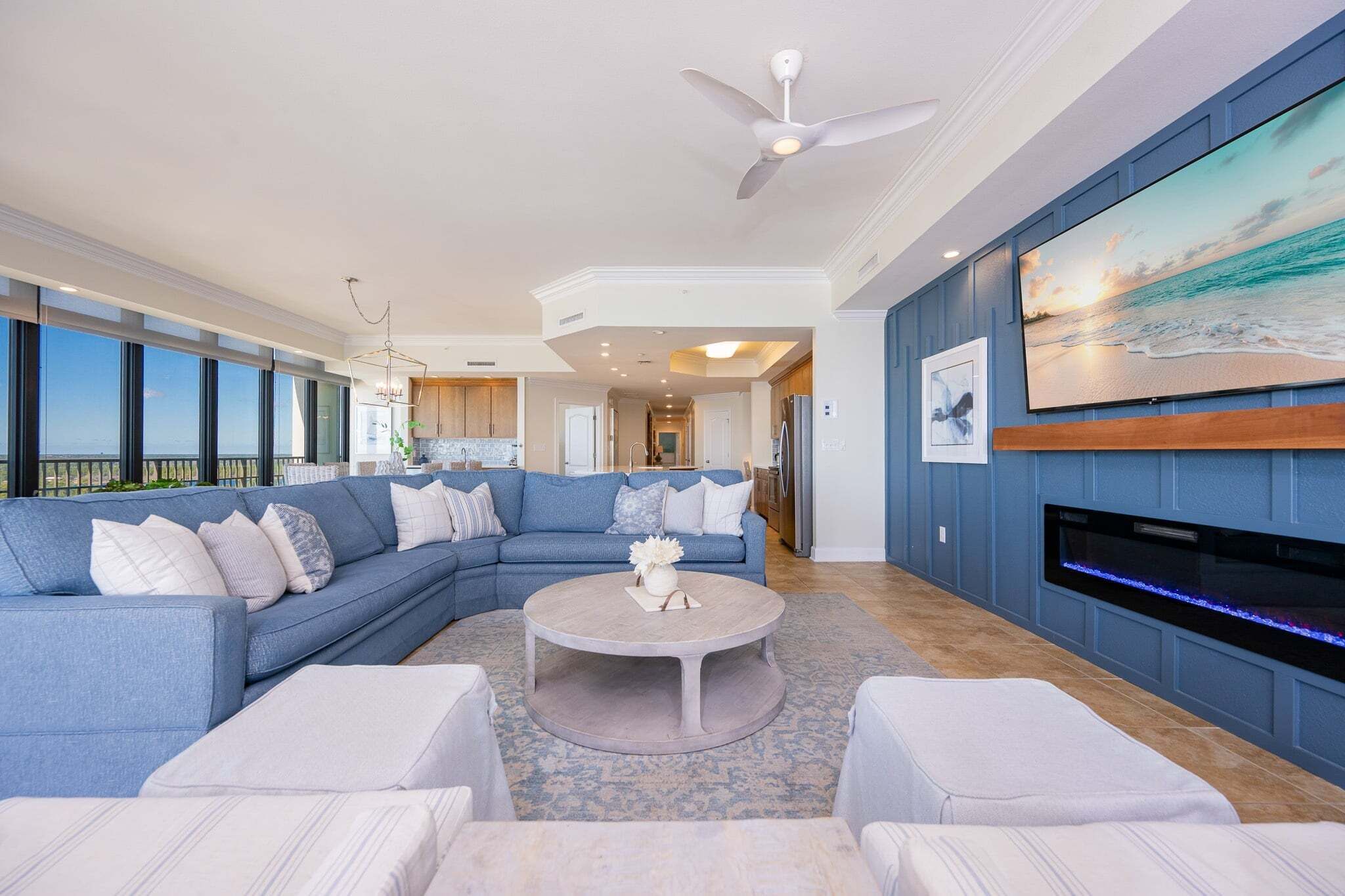 Área de sala de estar