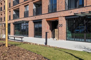 Exterior detail - Air-conditioned Studio with Balcony | Close to Main Station (Kraków)