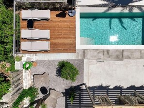 House, Balcony, City View | Terrace/patio - South Palms luxury village house (Rodakino)