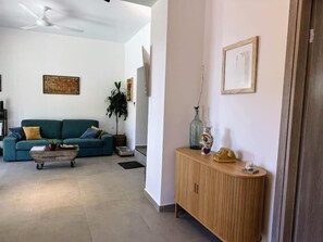 Living area - South Palms luxury village house (Rodakino)