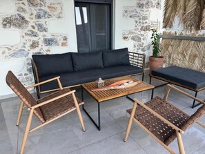 House, Balcony, City View | Terrace/patio - South Palms luxury village house (Rodakino)