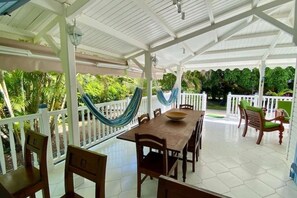 Udendørs spisemuligheder