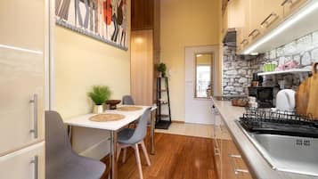 Classic Apartment, Balcony | Dining