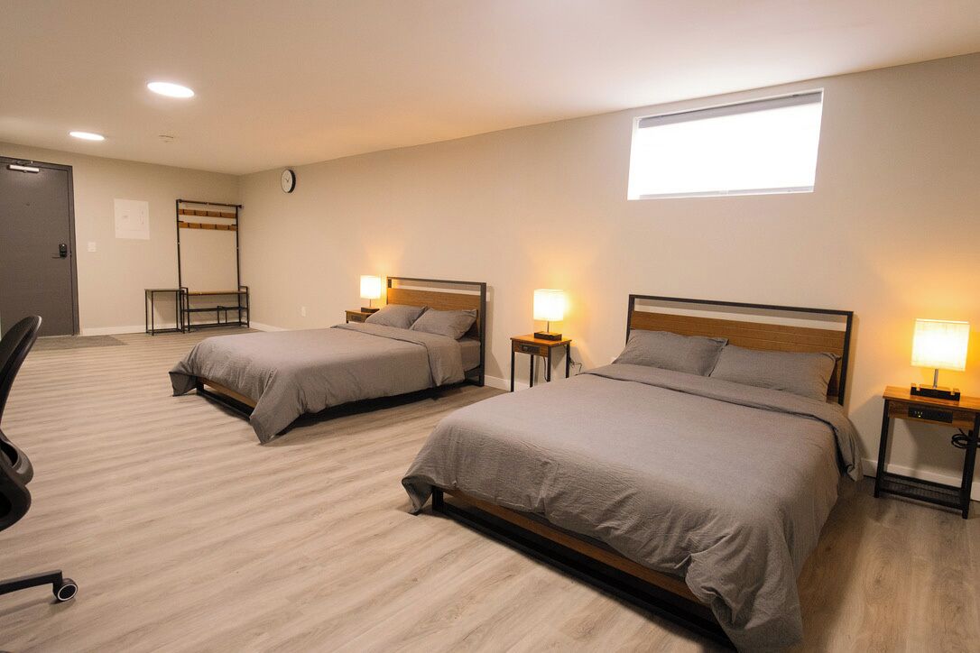 Classic Quadruple Room, 2 Double Beds, Non Smoking | Soundproofing, free WiFi