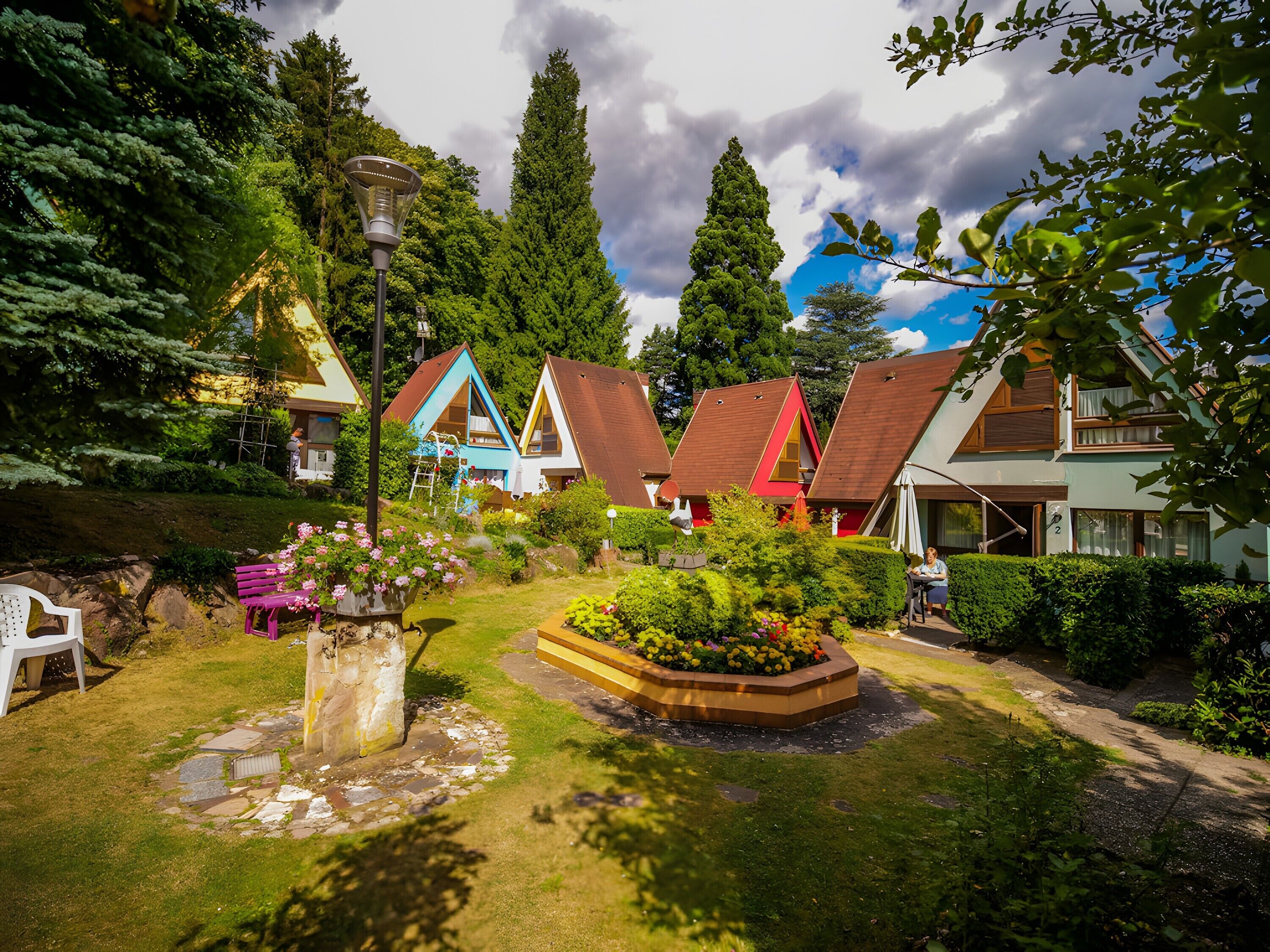 Enceinte de l’hébergement