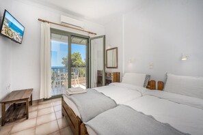 Room - 123 Soleil - Studio Sea View (2 Adults) (Agia Marina)