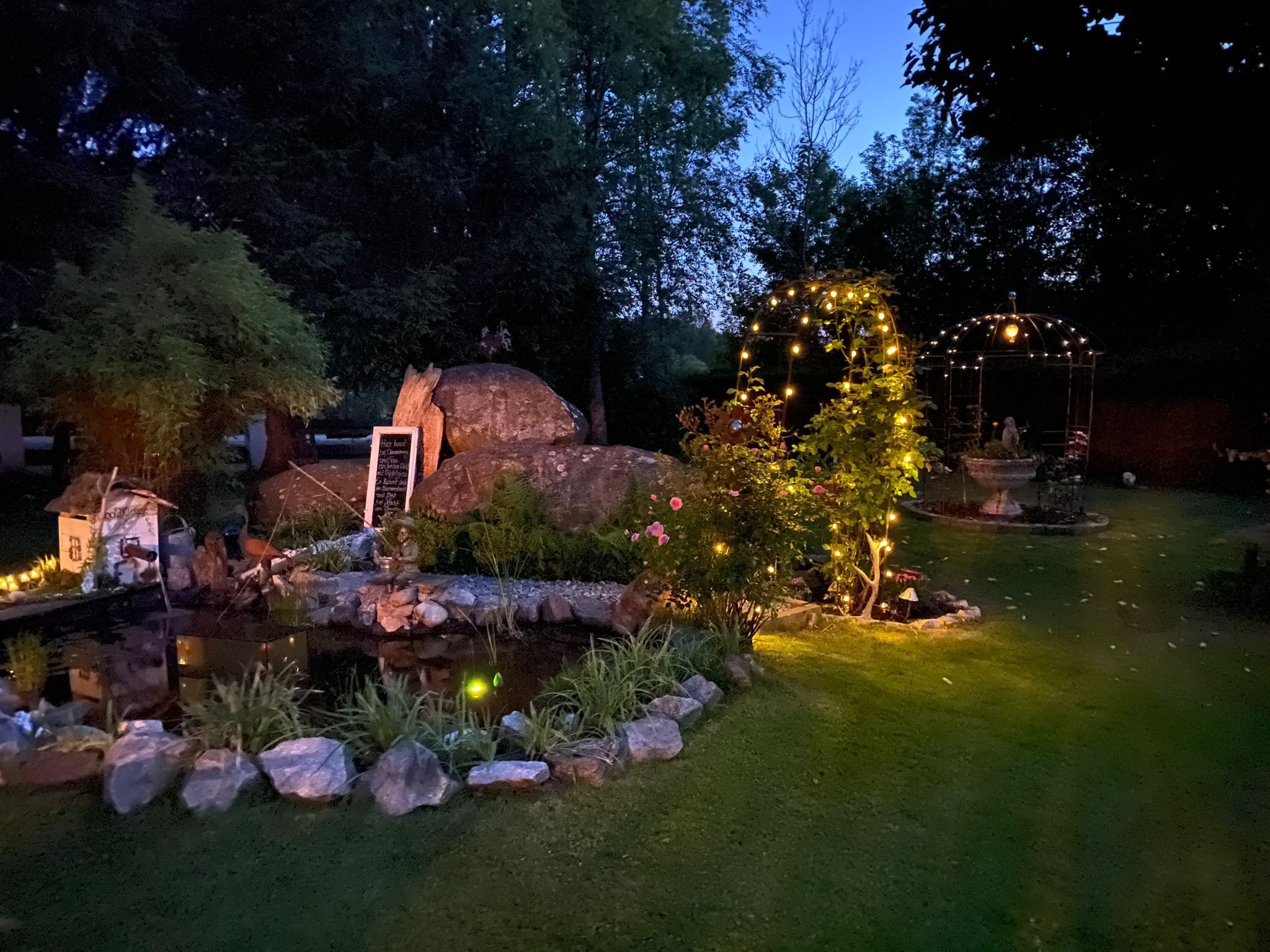 Overnattingsstedets uteområder