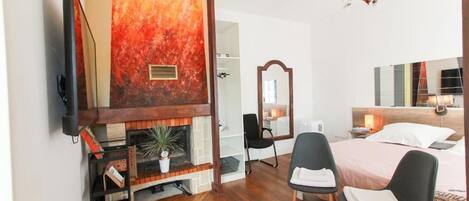 Chambre Supérieure, balcon, vue jardin