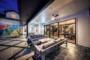 Outdoor dining - Crown Jewel - Resort Style Pool & Sleeps 46 (Austin)