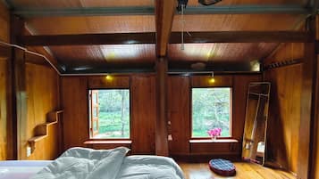 Dubbelrum - utsikt mot trÀdgÄrden