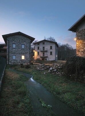 Exterior - Historic 1940s Watermill: A Designer Retreat in the Italian Alps (Cerete Basso)