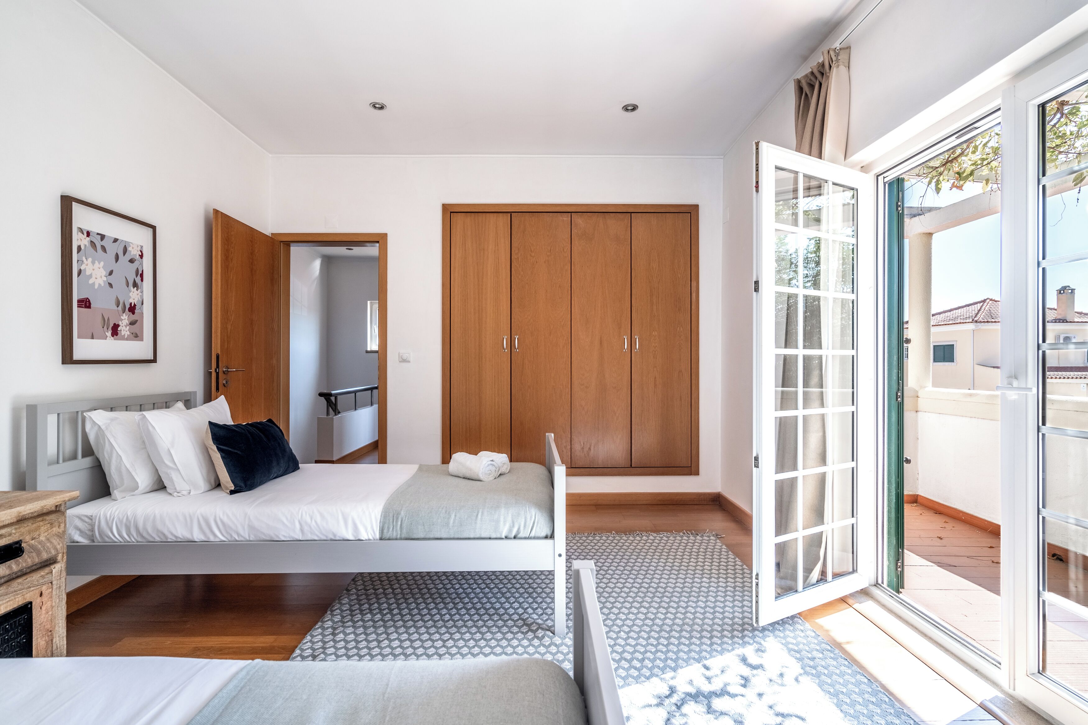 Vila família, vista para a piscina