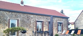 Detached Country House 'Aux Hirondelles' with Private Terrace, Garden & Wi-Fi