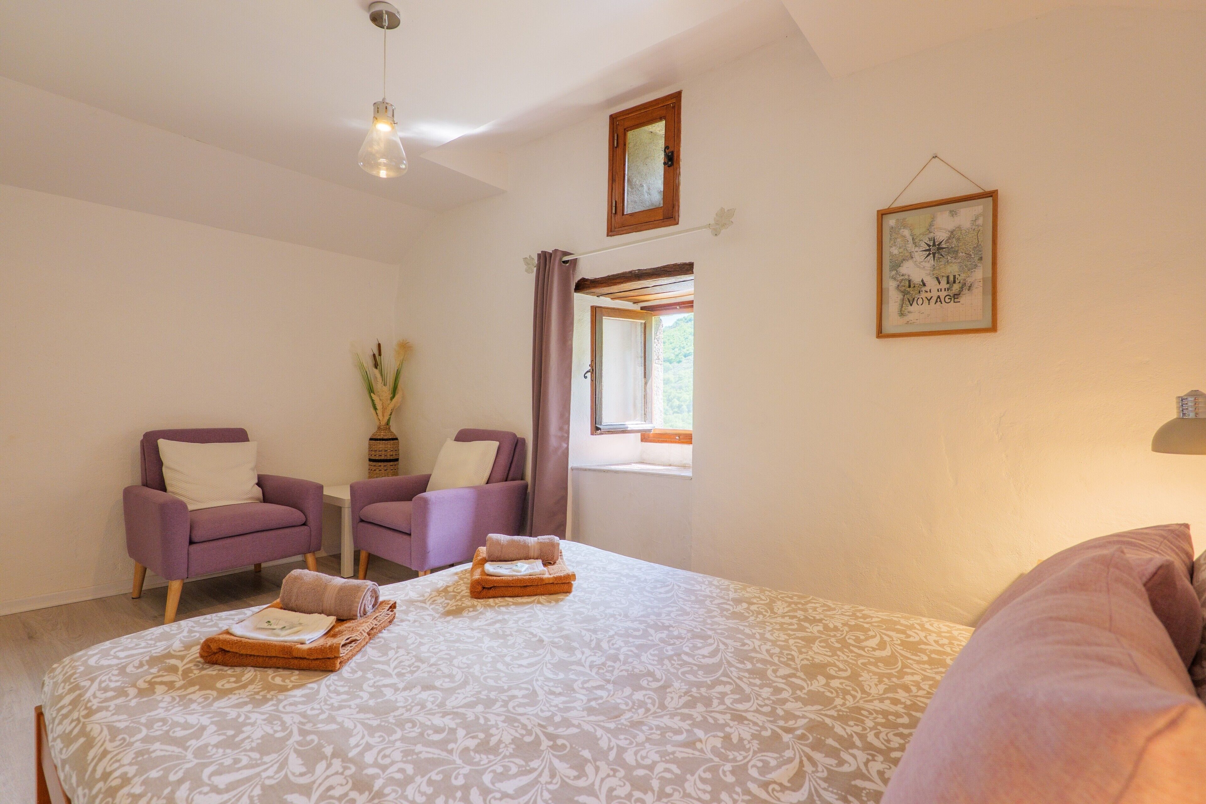 2 slaapkamers, beddengoed