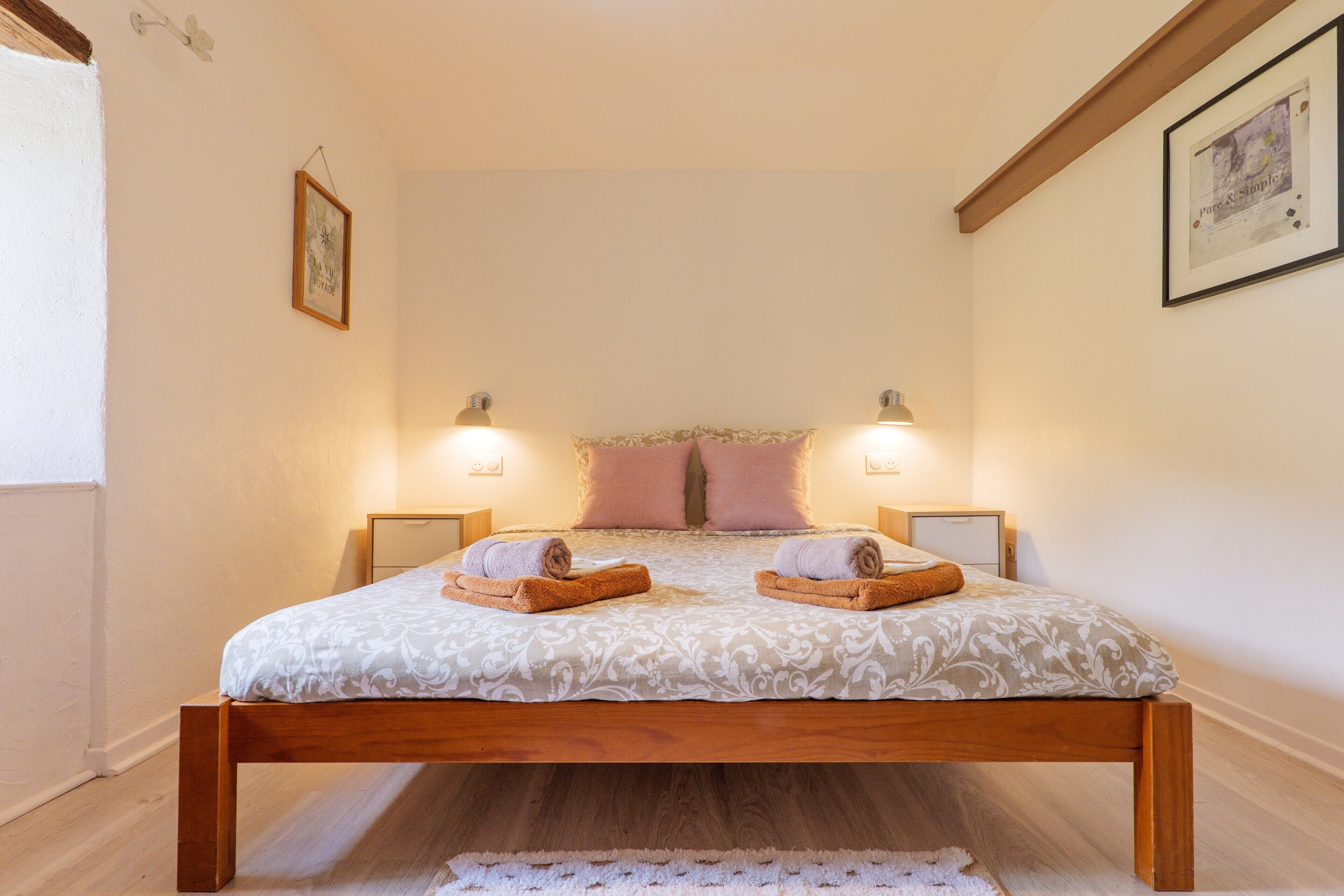 2 slaapkamers, beddengoed