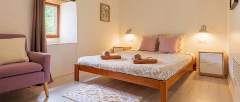 2 chambres, draps fournis
