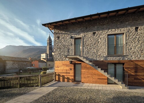 Historic 1940s Watermill: A Designer Retreat in the Italian Alps
