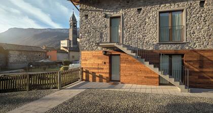 Historic 1940s Watermill: A Designer Retreat in the Italian Alps