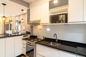 Apartamento básico | Cozinha privada