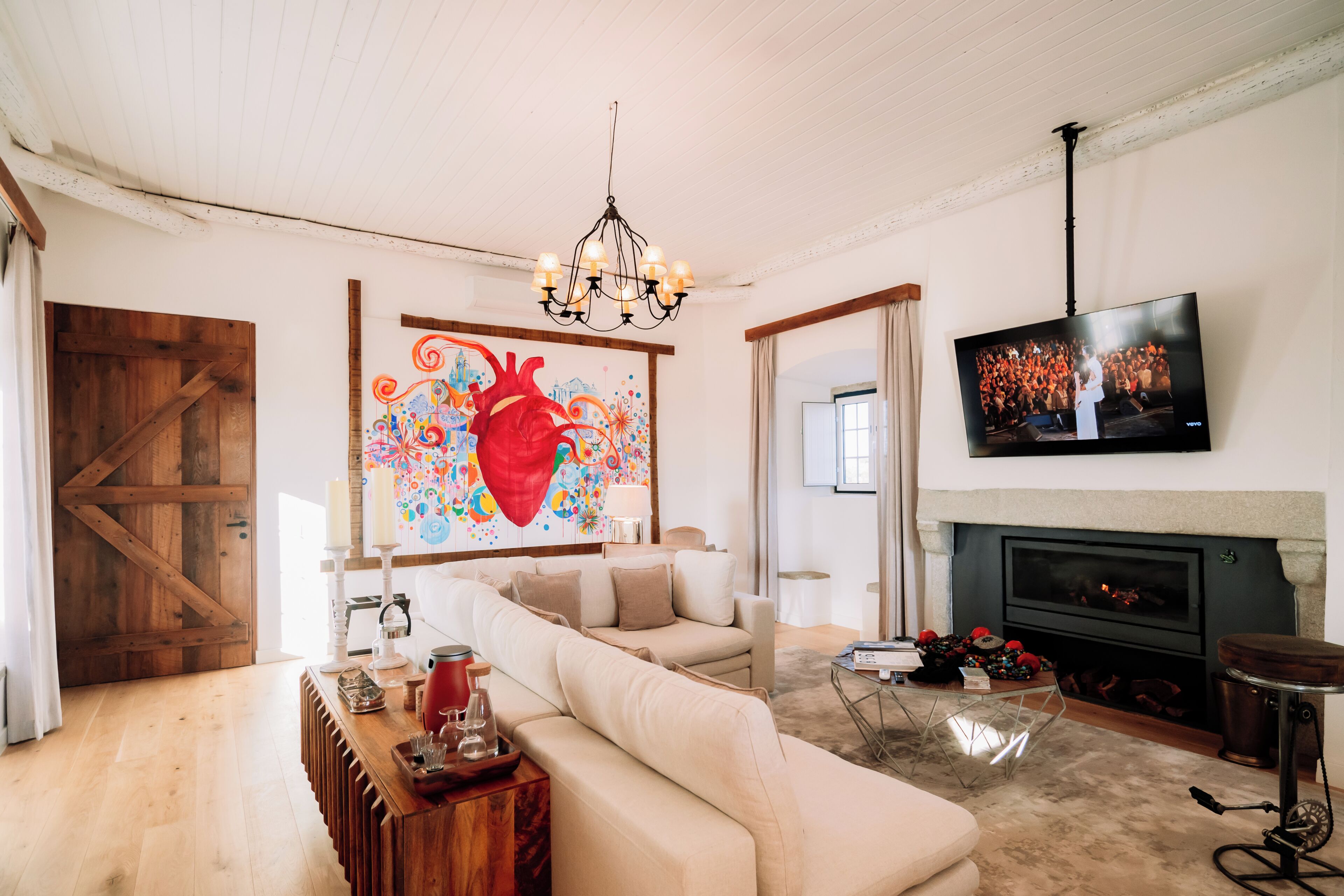 高级套房 | 起居区