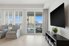 Condo, 1 King Bed with Sofa bed (Sea Glass 410) | Living area - Sea Glass 410 (Gulf Shores)