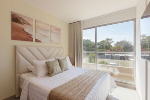 Apartment (FY01J) | Iron/ironing board, free WiFi - U-GO Santa Marina Exclusividad y Mar (Santa Marta)