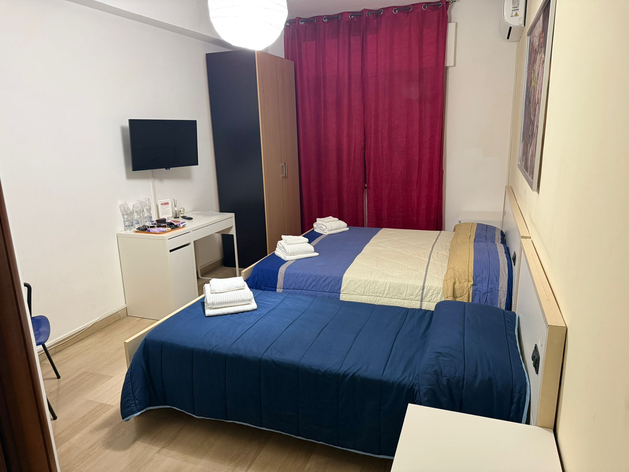 Habitació triple júnior, vistes al jardí