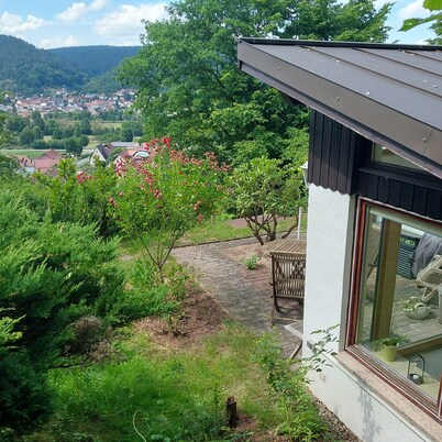 Vacation home Helga. Quiet location, wonderful view, pets allowed.