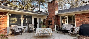 Nestled Under Patriarch Oaks by Pond & Park, Natural Feel, Central Location.