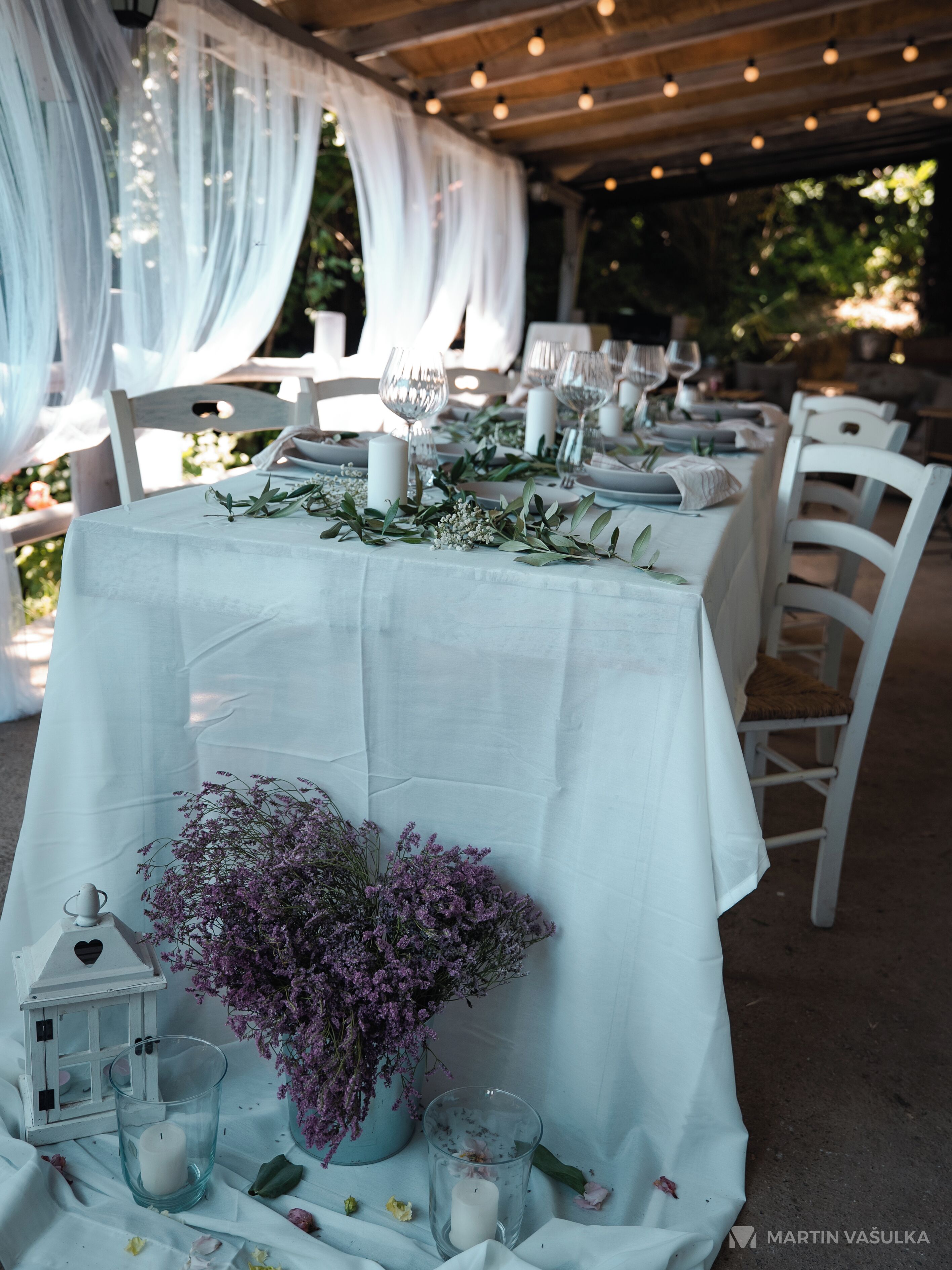 Bröllopsområde utomhus