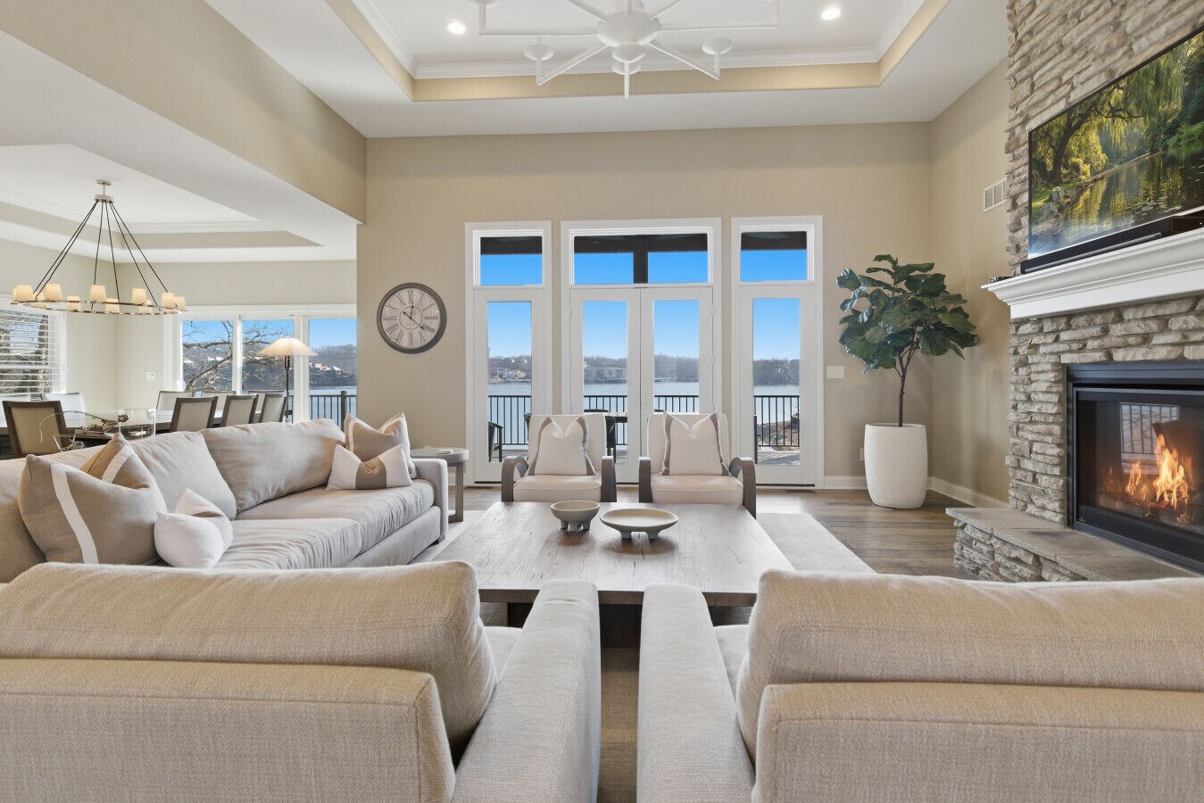 Área de sala de estar