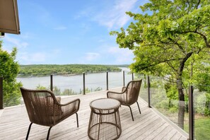 Terrace/patio - Vantage Point - Heated Pool, Hot Tub, & Views! (Sunrise Beach)