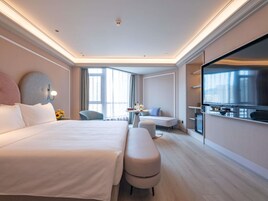 Quarto luxo, 1 cama King | Quartos à prova de som
