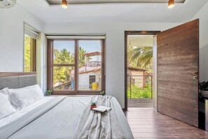 Villa, 3 Schlafzimmer, Poolblick, am Strand | Hochwertige Bettwaren, Daunenbettdecken