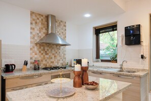 빌라, 침실 3개, 수영장 전망, 해변 | 전용 주방