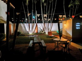 Opções para refeição ao ar livre