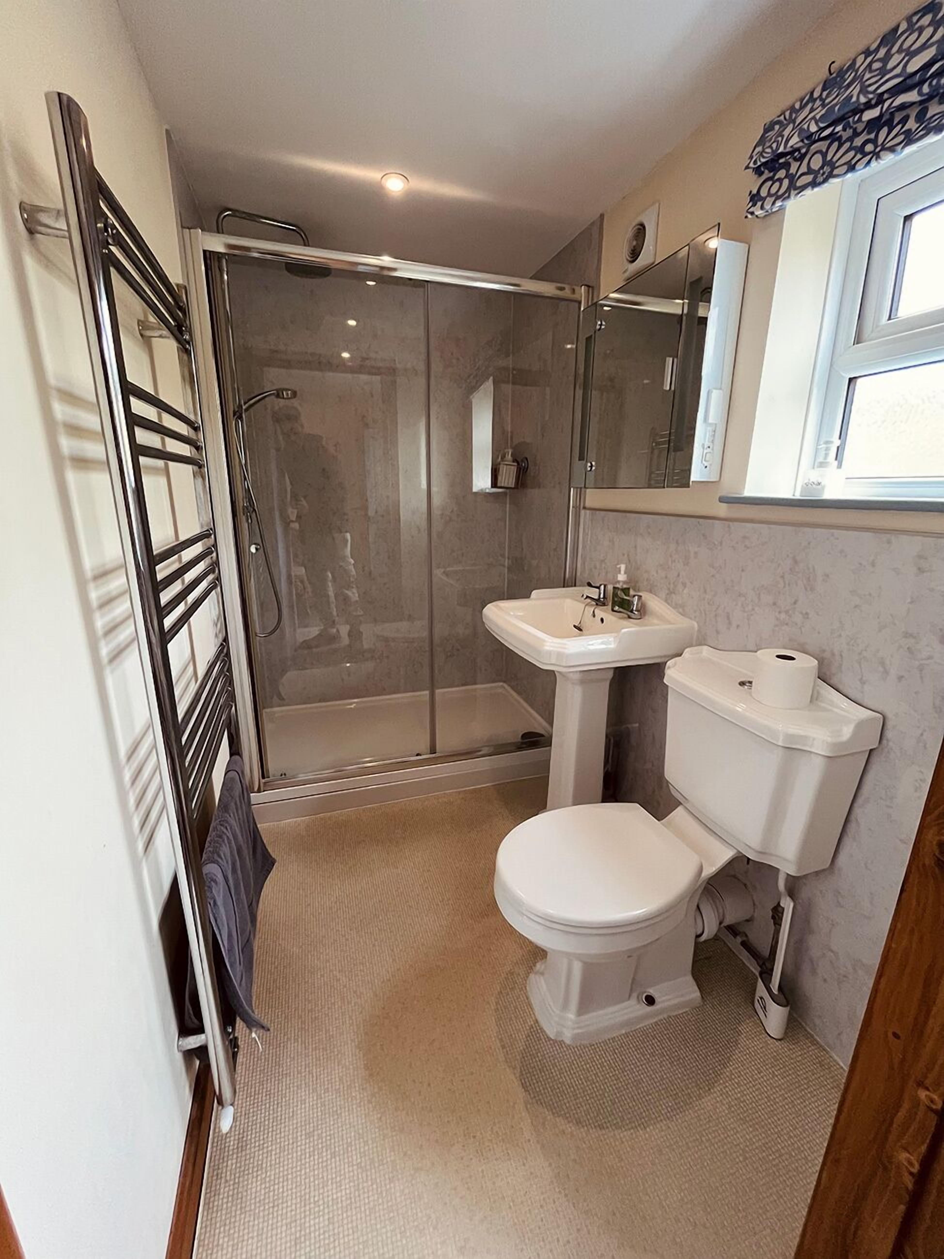 Kahden hengen huone (kaksi sänkyä) (Pen y Gwaith Room 4) | Kylpyhuone