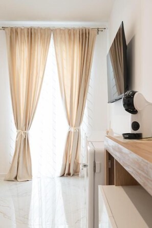 Luksussuite, balkong, byutsikt